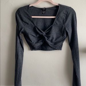 Long sleeve crop-top by Victoria’s Secret Sport